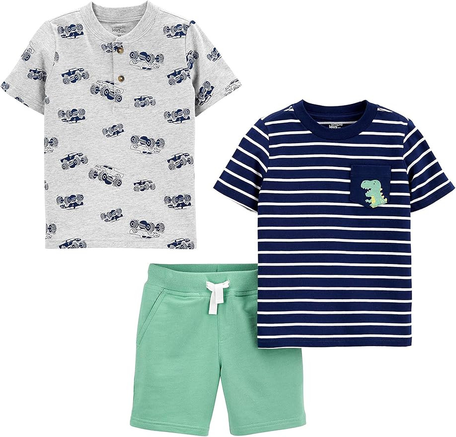 Simple Joys by Carter's baby-boys 3-piece Playwear Set | Amazon (US)