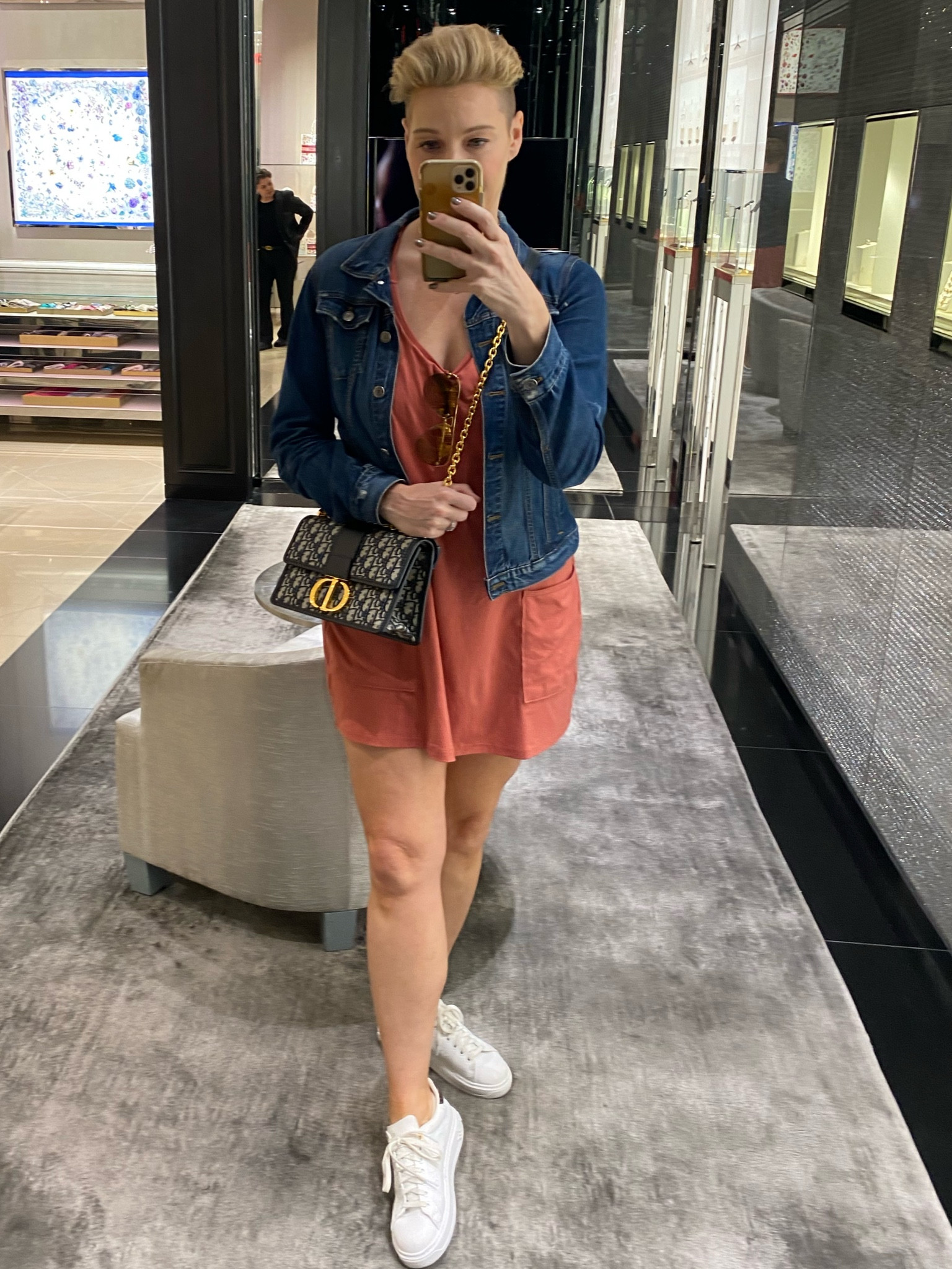 Loving this new #onesie (with #safetyshorts)! Easy to style with jacket for fall! #dior #diorpurse #jeanjacket #fallstyle

#LTKover40 #LTKSeasonal #LTKitbag