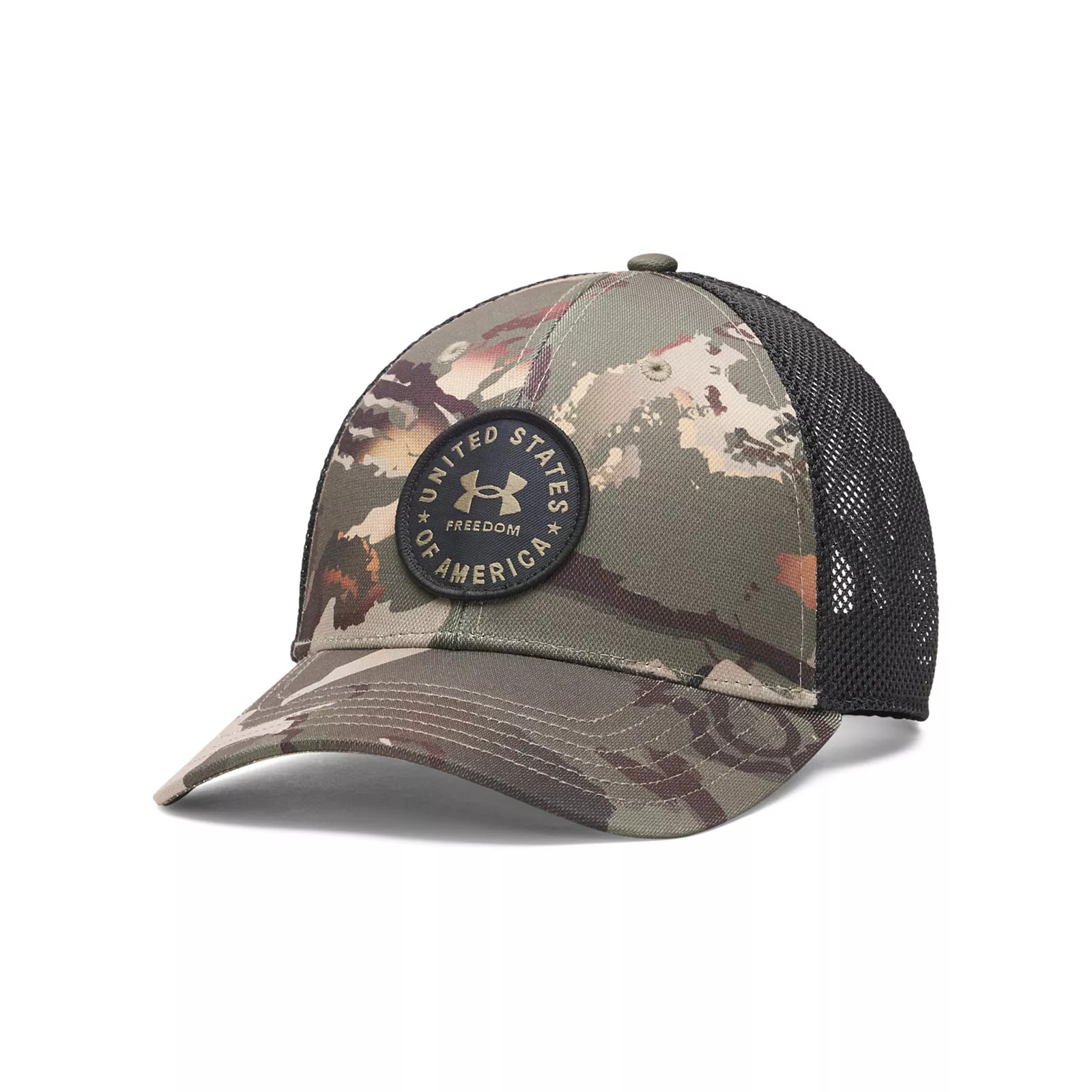 Men's Under Armour Freedom Mid Adjustable Trucker Hat, Green | Kohl's