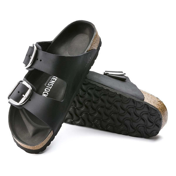 Women's BIRKENSTOCK Arizona Big Buckle Sandals 39 Black | Scheels