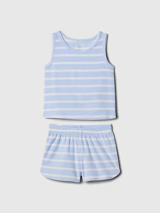 babyGap Recycled Towel Terry PJ Shorts Set | Gap (US)