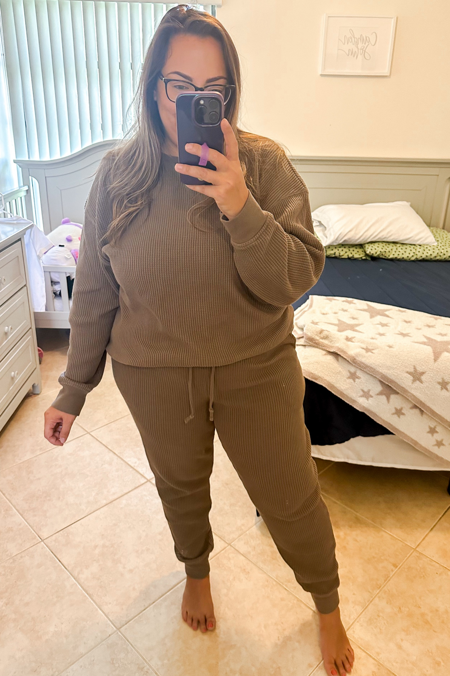 waffle set from Nuuds 🧇🤎 available in 3 other colors! 

#LTKSeasonal #LTKPlusSize #LTKMidsize