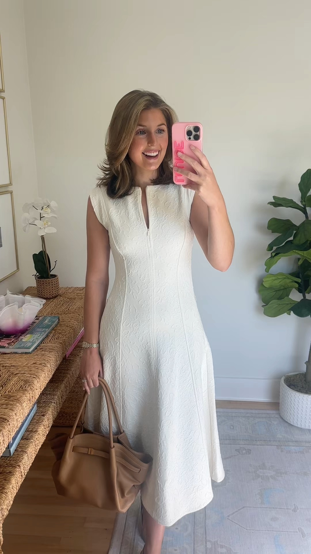 Perfect white midi! Wearing a 2