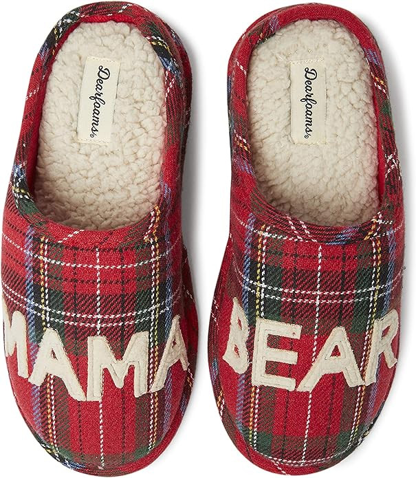 Dearfoams Women's Mama Bear Slipper | Amazon (US)