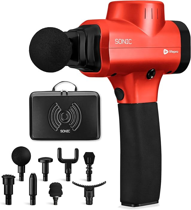 LifePro Massage Gun & Holder (Sold Separately) – Percussion Muscle Massager for Athletes with 8... | Amazon (US)