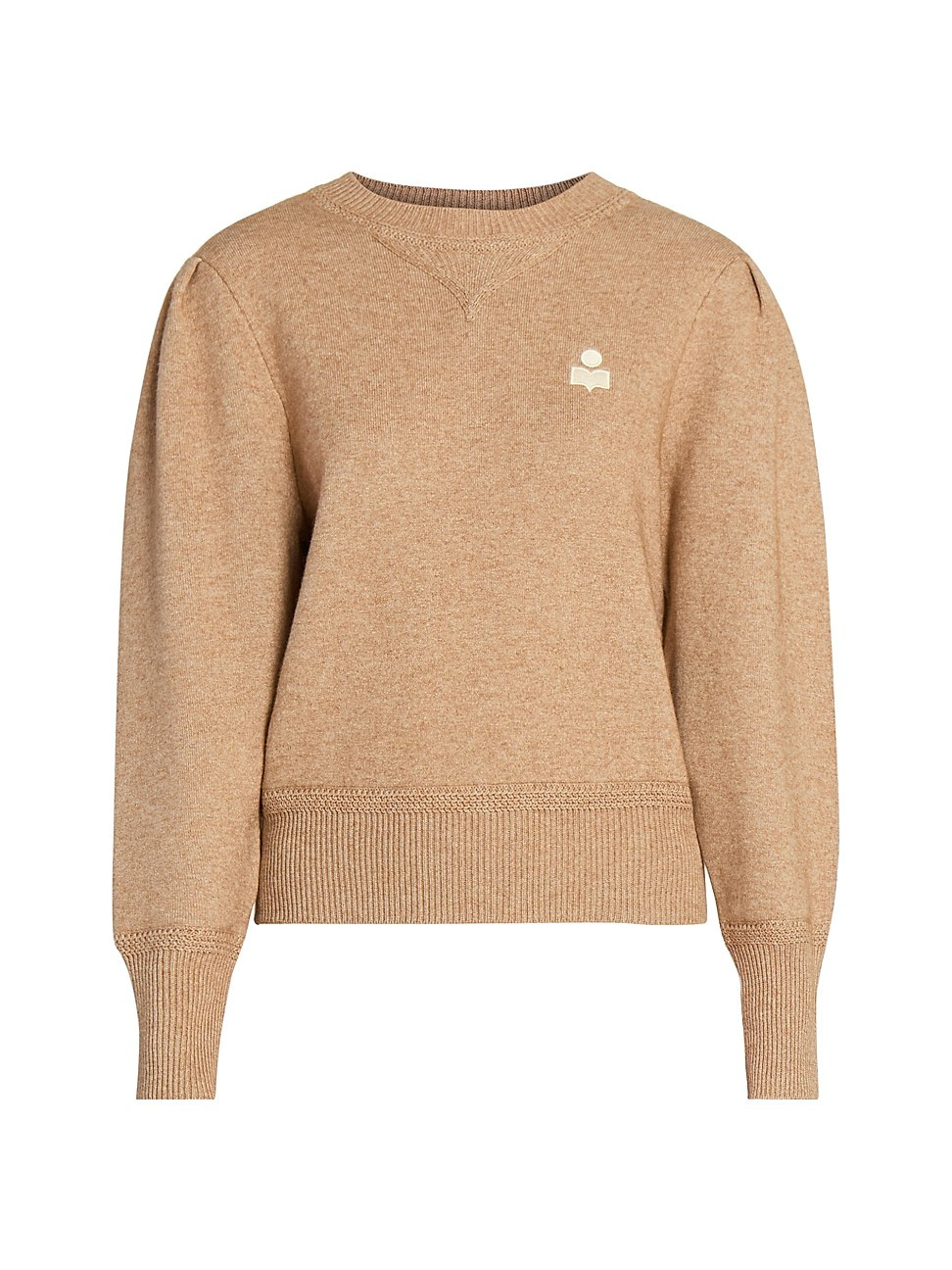 Women's Kelaya Cotton-Blend Sweater - Camel - Size 4 | Saks Fifth Avenue