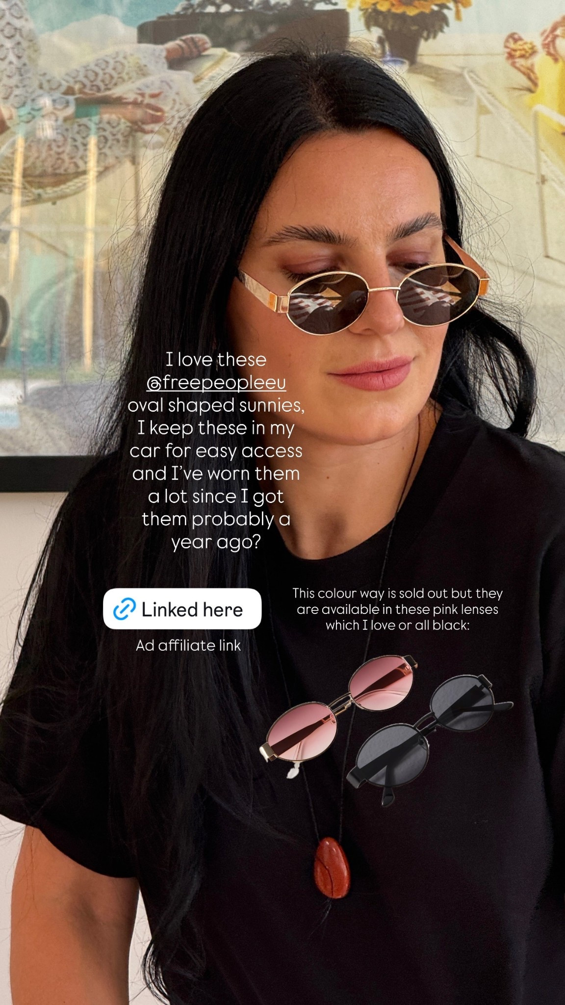 Oval sunglasses outfit

#LTKuk #LTKsummer #LTKstyletip