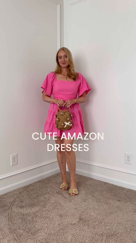 Amazon dress roundup! Wearing a small in each of these. 

Amazon finds // Amazon fashion // Amazon sale 

#LTKSeasonal #LTKVideo