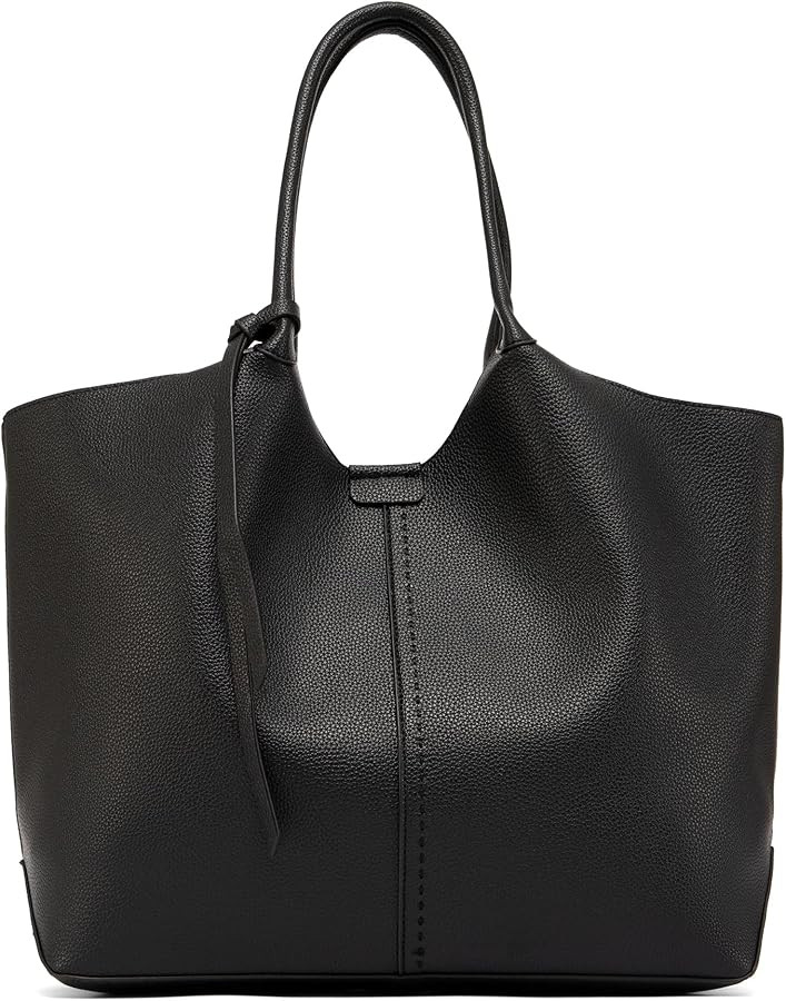 NEWBELLA Women's Vegan Leather Tote Bag, Large Capacity, Vintage Hobo Shoulder Purse with Top Han... | Amazon (US)