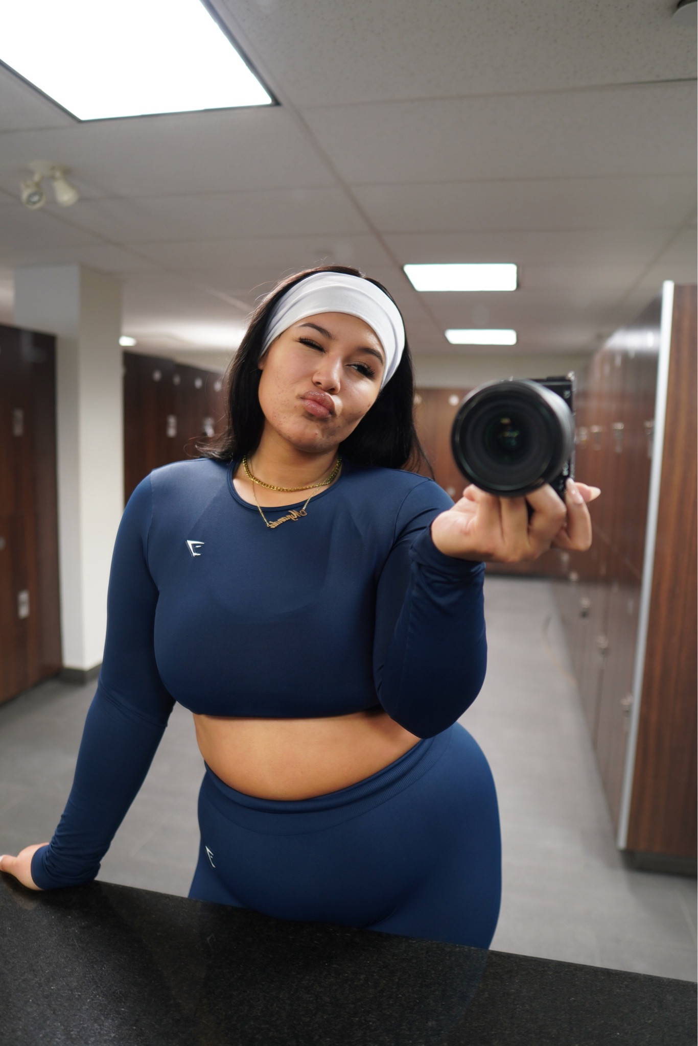 The perfect GymShark fit for any workout! 
Keeps you comfy, confident & works with you 🔐🎧

#LTKActive #LTKPlusSize #LTKFitness