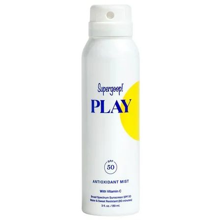 Supergoop Play Antioxidant Body Mist SPF 50 with Vitamin C 3 fl oz / 89 ml | Walmart (US)