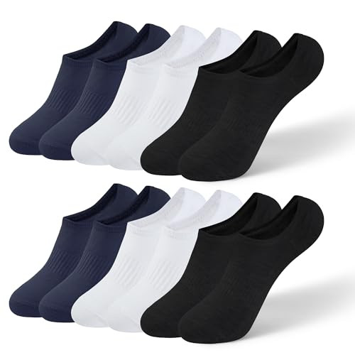 Honeysea Athletic Socks Mens Socks - No Show Socks Men Boys Socks Low Cut Socks Men White Socks Black Socks Black Mens Socks Size 10-13 No Show Socks Running Socks for Men Short Socks for Men | Amazon (US)