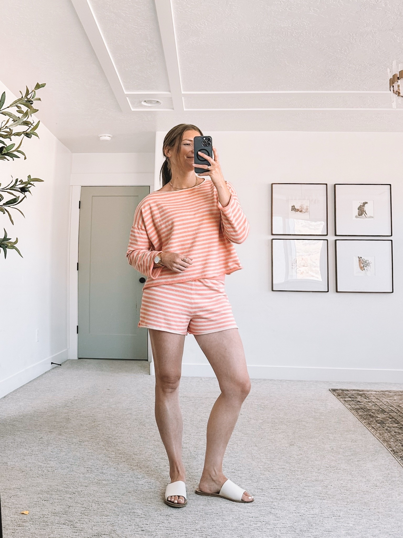 summer outfit idea - the cutest aerie matching set (wearing medium on top and bottom)

#LTKootd #LTKmomlife #LTKgrwm