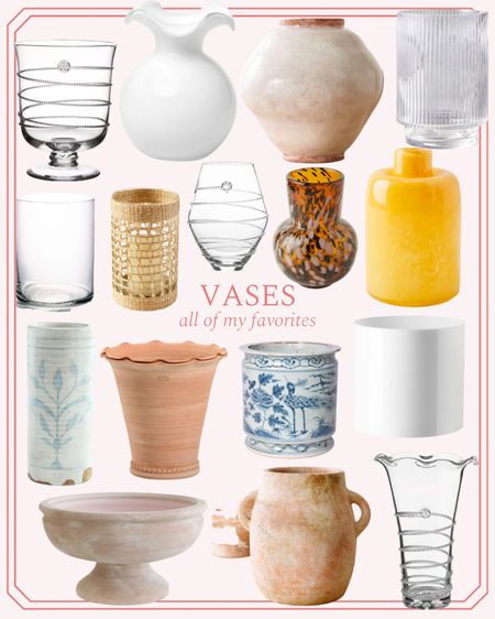Roundup of all of my favorites vases to elevate your home! 

#LTKhome