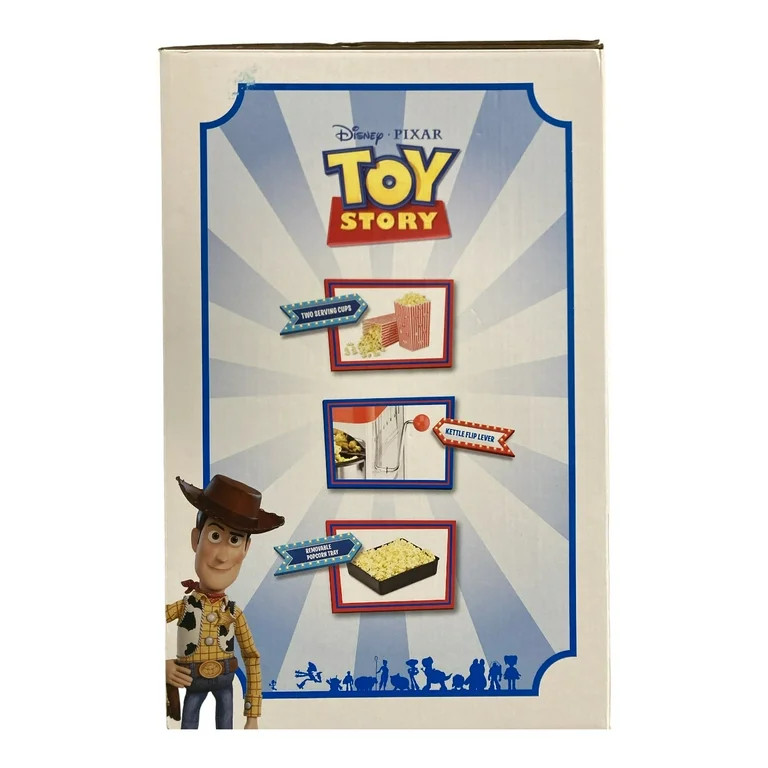Disney Toy Story Kettle Style Popcorn Maker, Oil Spoon & Kernel Scoop Included - Walmart.com | Walmart (US)