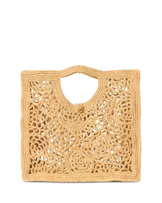Lacera Small Raffia Tote Bag | Bloomingdale's (US)