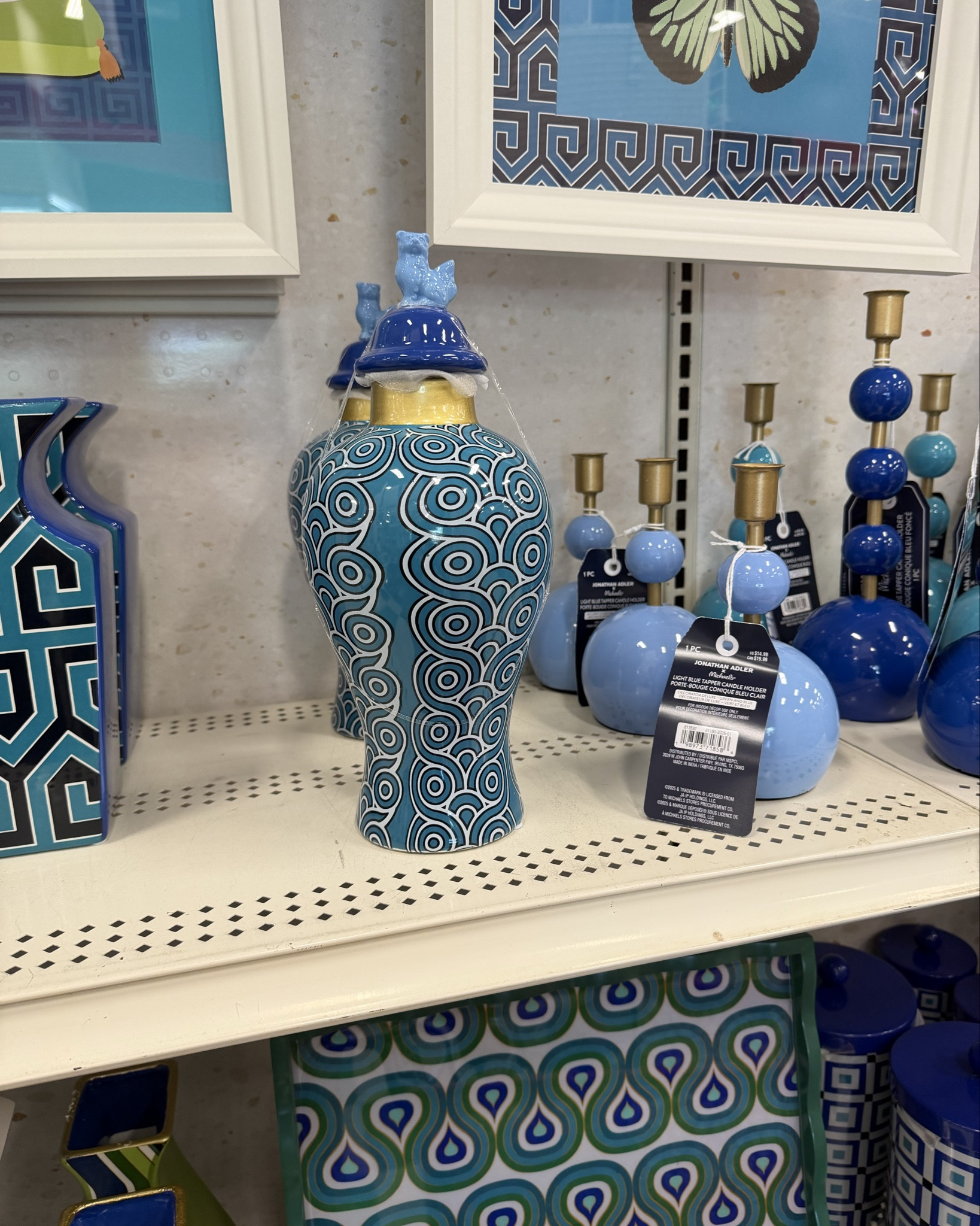 ❤️❤️25% off! ❤️❤️ Jonathan Adler x Michaels Blue & White Chinoiserie Home Decor Finds 💙🏺✨


Obsessed with this Jonathan Adler x Michaels collection 🤍💙 the perfect mix of preppy, coastal chic and classic chinoiserie! From the statement dog pillow to the blue & white ginger jars, pagoda accents, and framed art, these pieces instantly elevate shelves, consoles, and coffee tables. Such a fun way to add color and pattern to your home without a huge investment ✨

Perfect for styling built-ins, entry tables, or layering into your summer home refresh—everything has that polished, Palm Beach-inspired feel I love 💙🐾

blue and white decor, chinoiserie home accents, coastal preppy decor, ginger jar styling, pagoda decor, jonathan adler michaels collection, affordable designer home finds, shelf styling ideas, grandmillennial decor, colorful home accessories

#LTKSaleAlert #LTKHome #LTKmomlife

#LTKmomlife #LTKHome #LTKSaleAlert