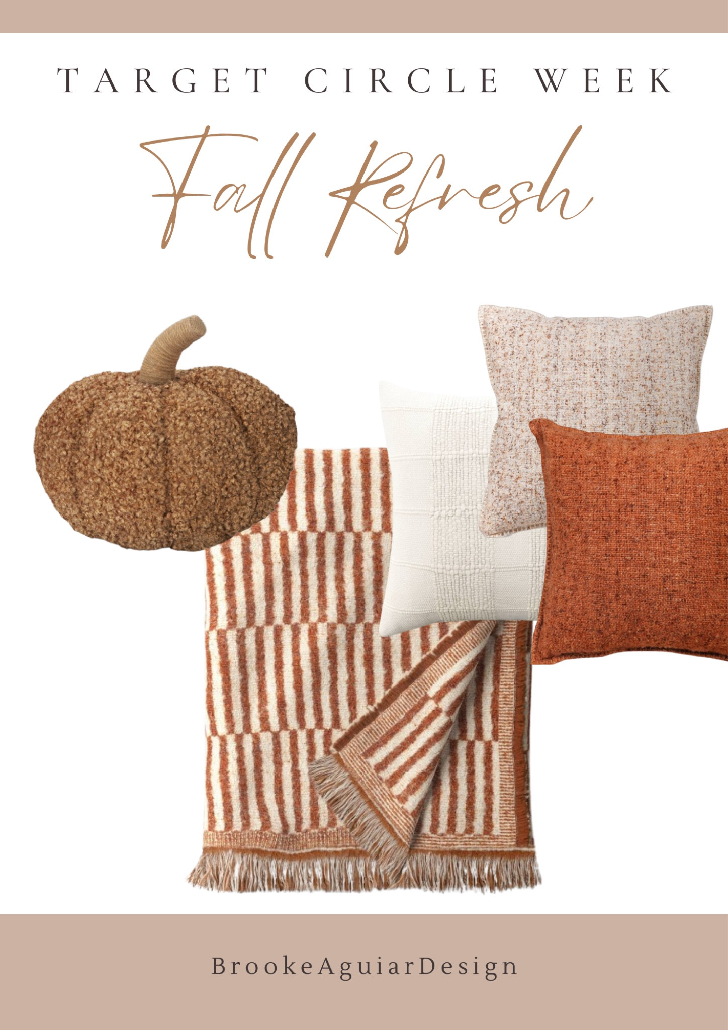 Affordable sofa refresh for fall! All items on sale for Target Circle Week! 30% off

#LTKHoliday #LTKSaleAlert #LTKHome