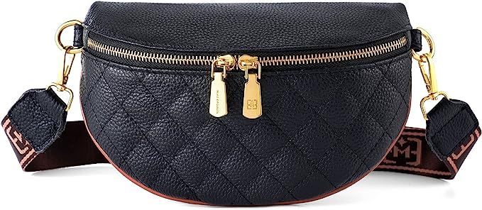 Fanny Packs for Women,Belt Bag for Women,Anti Theft Fanny Pack,leather Belt Bag,quilted Belt Bag,... | Amazon (US)