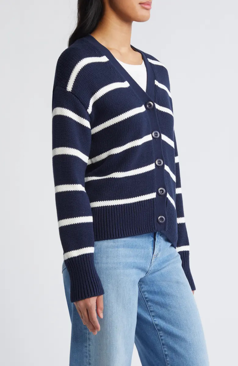 Caslon® Pima Cotton Cardigan | Nordstrom | Nordstrom
