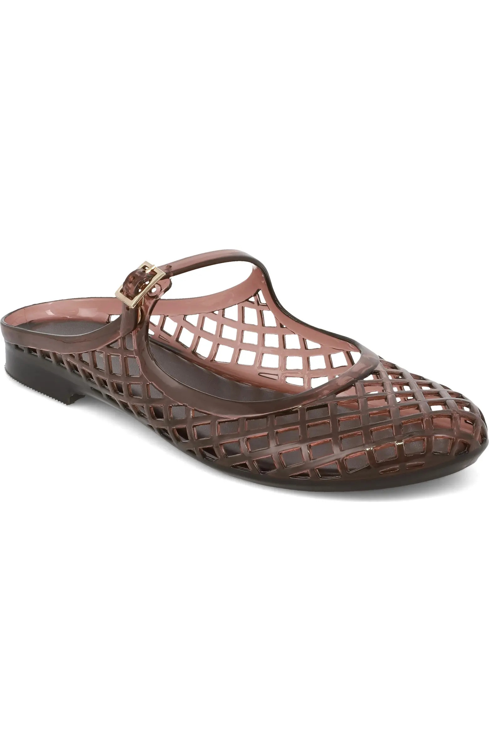 Cherri Buckle Strap Flat (Women) | Nordstrom Rack