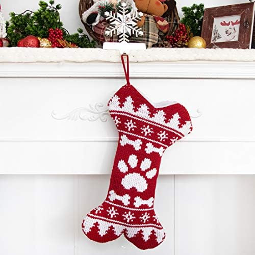 Beyond Your Thoughts New Knitted Dog Christmas Stockings for Pets Extra Large Ornament Decoration... | Amazon (US)