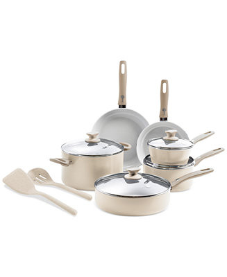 GreenPan Dover Ceramic Nonstick 12-Piece Cookware Set - Macy's | Macy's