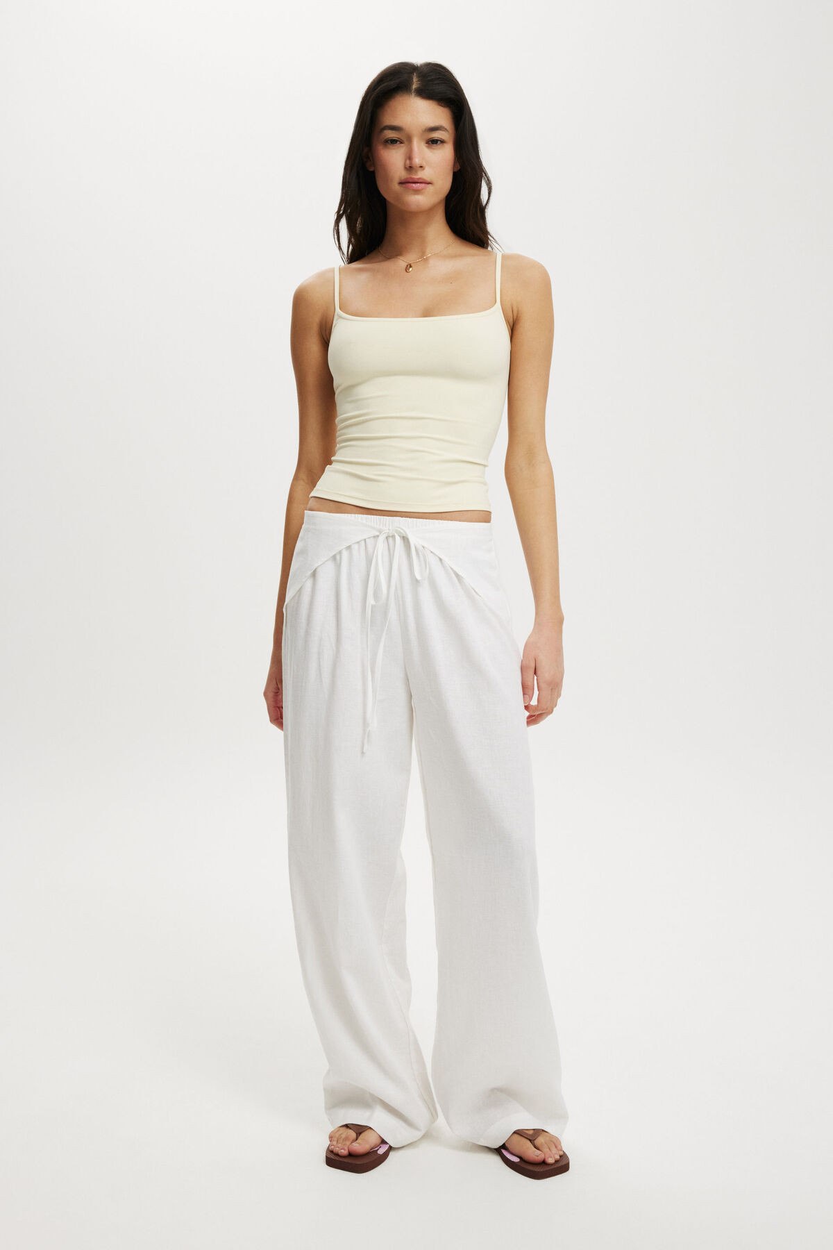 Haven Wrap Tie Front Pant | Cotton On (ANZ)