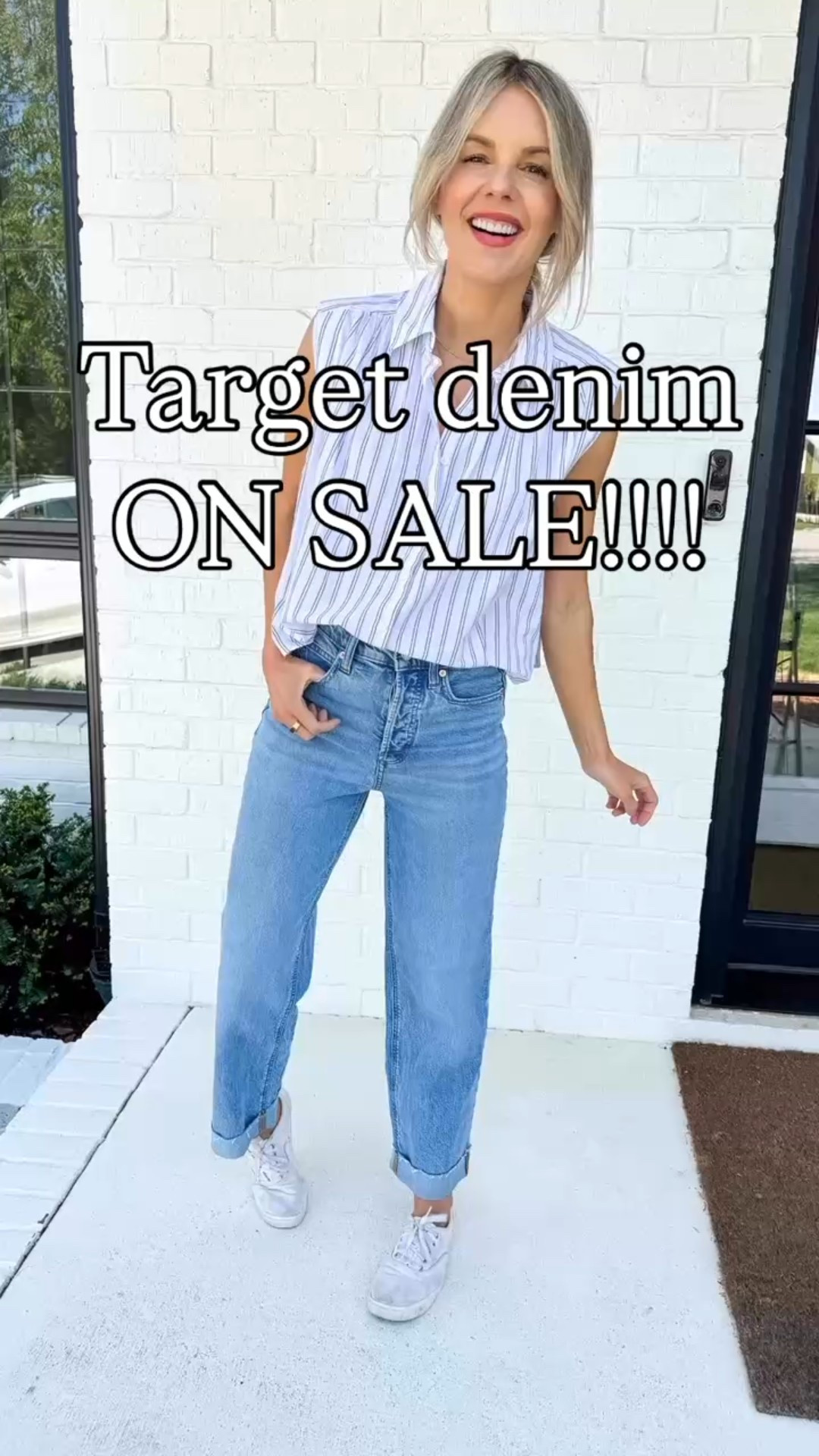 Target is having a huge sale on denim right now! Everything I’m wearing is under $35 and on sale! The first pair of jeans are probably my favorite for every day. But barrel jeans are incredible too! I’ve tried on so many pairs of barrel jeans and they all look ridiculous on me except for this pair.  Get them if you’ve been wanting to try the trend! The cut is amazing! Everything is  linked in this post!

@Target @TargetStyle #AD #TargetPartner #TargetStyle #targetambassadorapparel @target @targetstyle 

#LTKSaleAlert #LTKStyleTip #LTKFindsUnder50