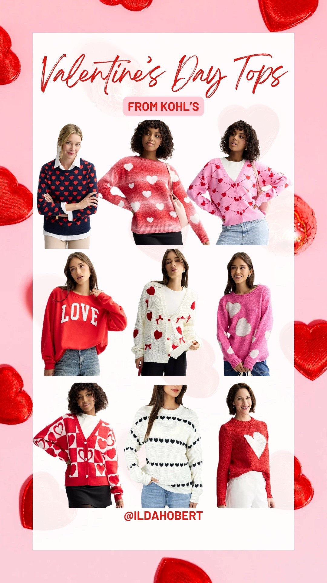 Valentine’s Day Tops!😍💕

Sweater, valentine, galentine, heart, cardigan, valentine day outfit, date night 

#LTKValentine #LTKSaleAlert #LTKootd