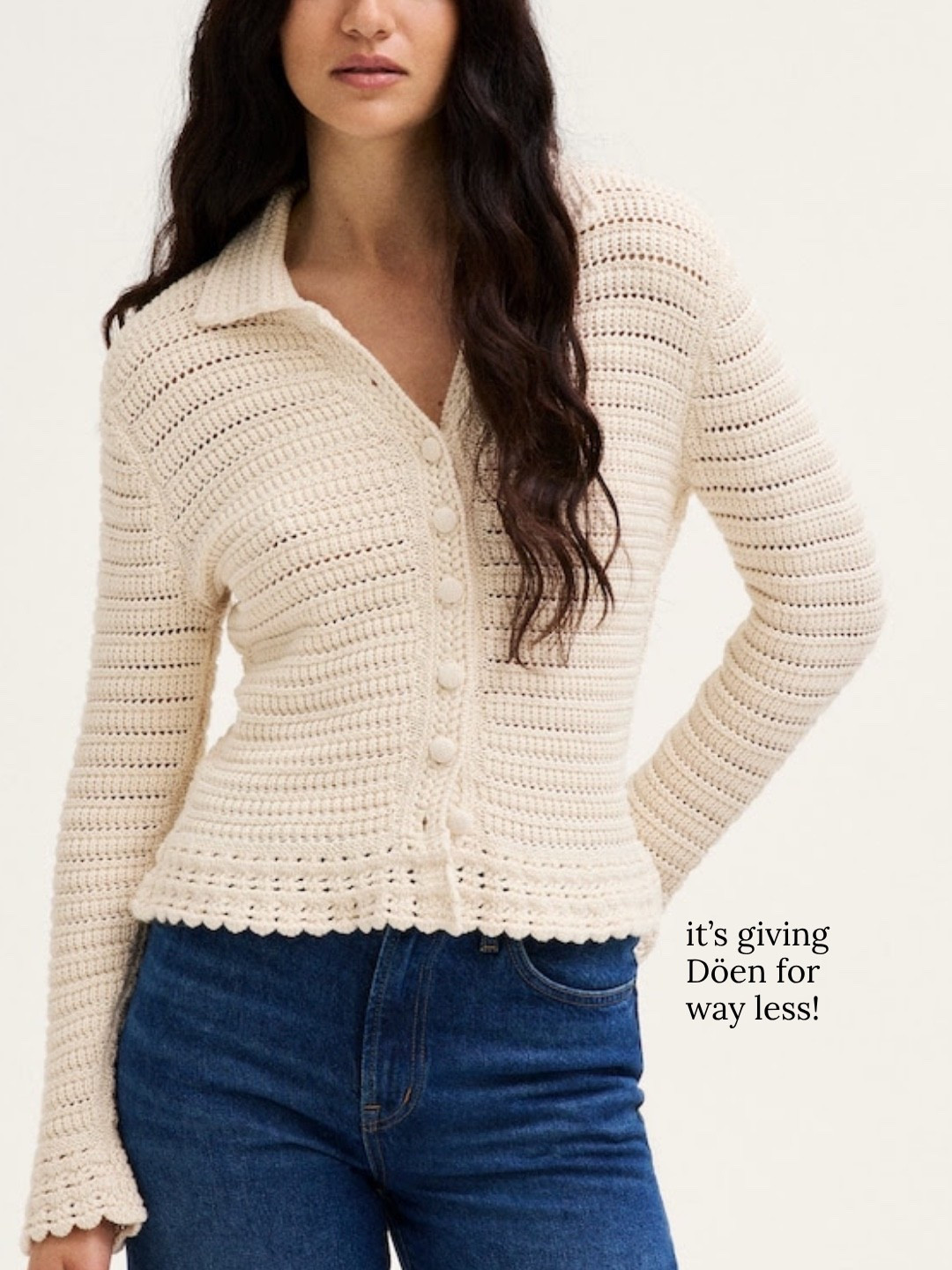 Romantic and feminine this cardigan can work now and through fall - and it’s giving Döen for way less!

Fall fashion, fall sweater, summer fashion, summer sweater

#LTKOver40