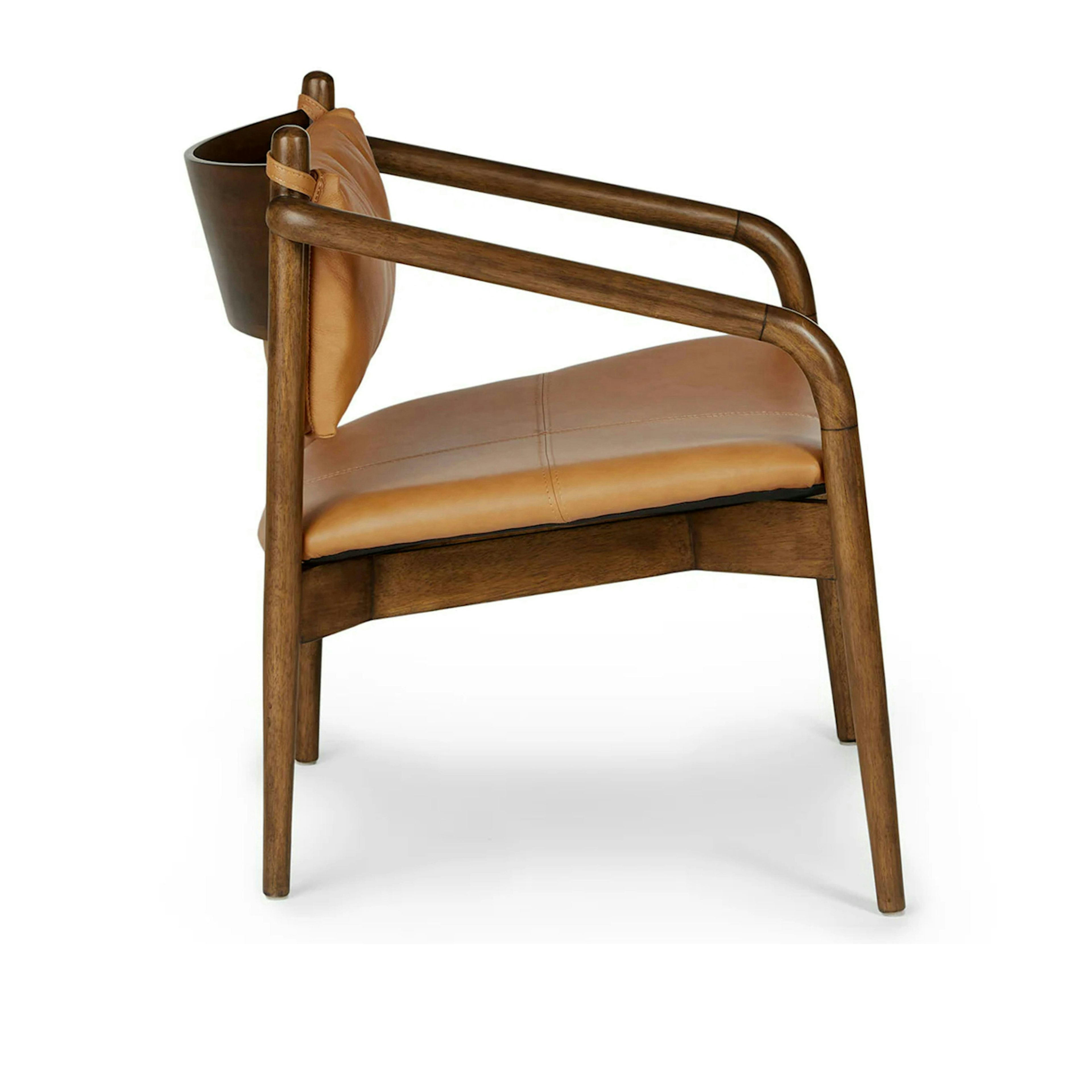 Lento 25" Leather Lounge Chair - Teres Tan | Article