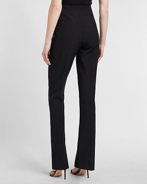 High Waisted Supersoft Twill Pull-On Bootcut Pant | Express