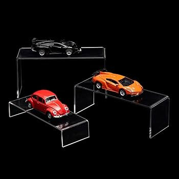 ihomecooker 6 Pc Clear Acrylic Display Risers Showcase for Shoe Risers Retail Stand Cupcake Stand... | Amazon (US)