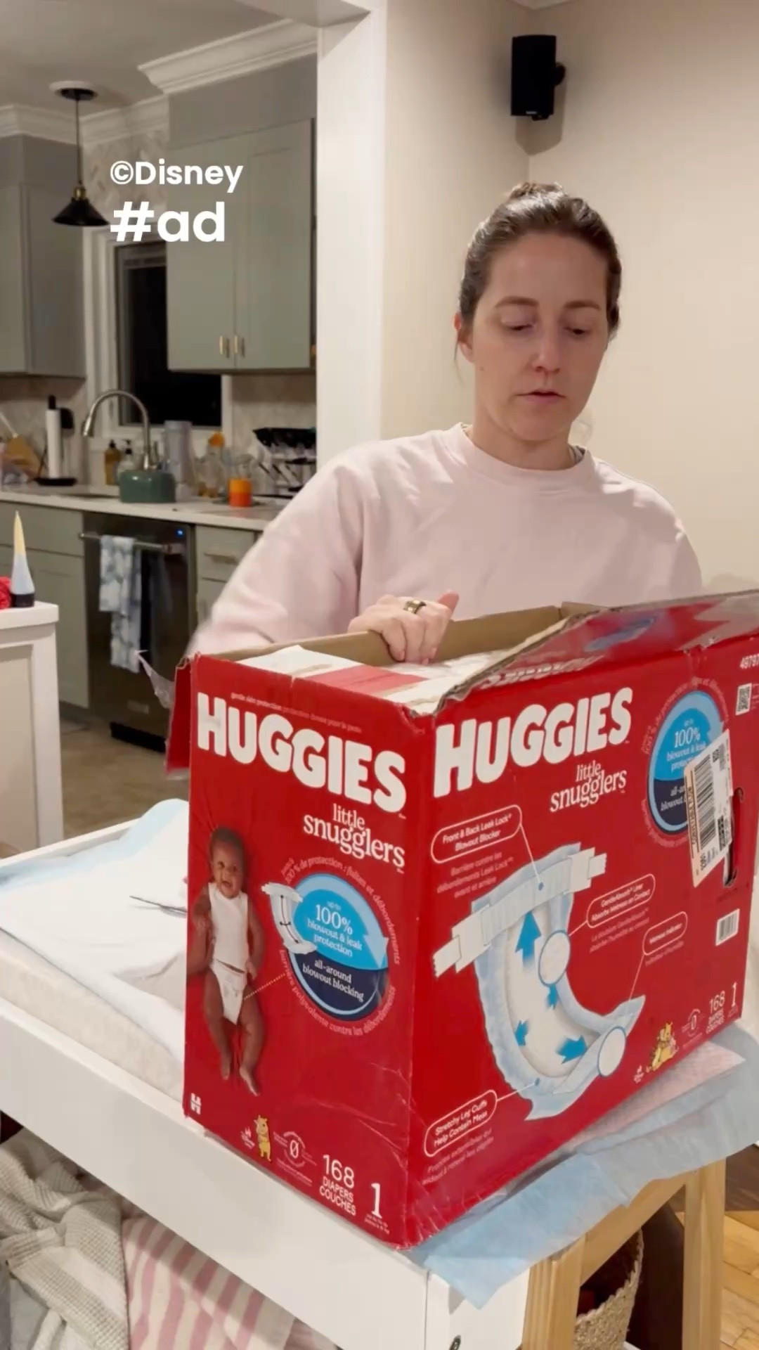 #ad The blowout-prevention restock you didn’t know you needed. ✋🛑 Grab our favorite @Huggies for BOGO 40% off at @Target! Clinically tested, NICU-approved, and a total lifesaver for my laundry pile. Run to Target! 
#Huggies #HuggiesPartner #TargetPartner #Target
Eligibility: Target Circle™ Membership 
Terms & Conditions: Category Deal. Valid in store or online. Limit one coupon/deal per Target Circle™ account. No other same department/category coupon/deal/bonus will apply. Offer excludes items sold & shipped by Target Plus™ Partners and clearance items. Void if copied, scanned, altered, transferred, purchased, sold or prohibited by law. Coupon/deal expires at 11:59pm PT. Item(s) may not be available at all stores. Gift cards and tax will not be included in determining purchase total. Target GiftCard not valid as payment on this purchase; terms and conditions apply. Quantities limited; no rain checks. No cash value. For full details on our Price Match policy, see Target.com/PriceMatch 

#LTKBaby #LTKmomlife #LTKSaleAlert