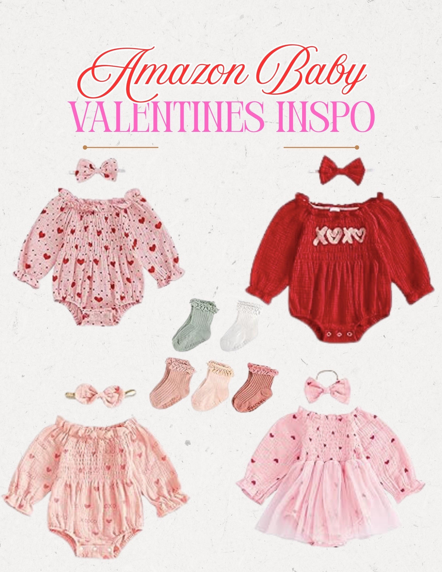 Cutie baby fits for a valentines photoshoot!! 

#LTKValentine #LTKBaby