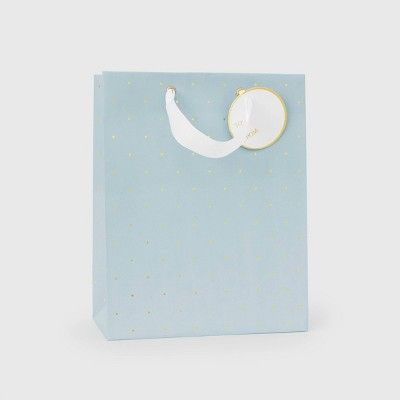 Blue with Gold Swiss Dot Bag - Sugar Paper™ | Target