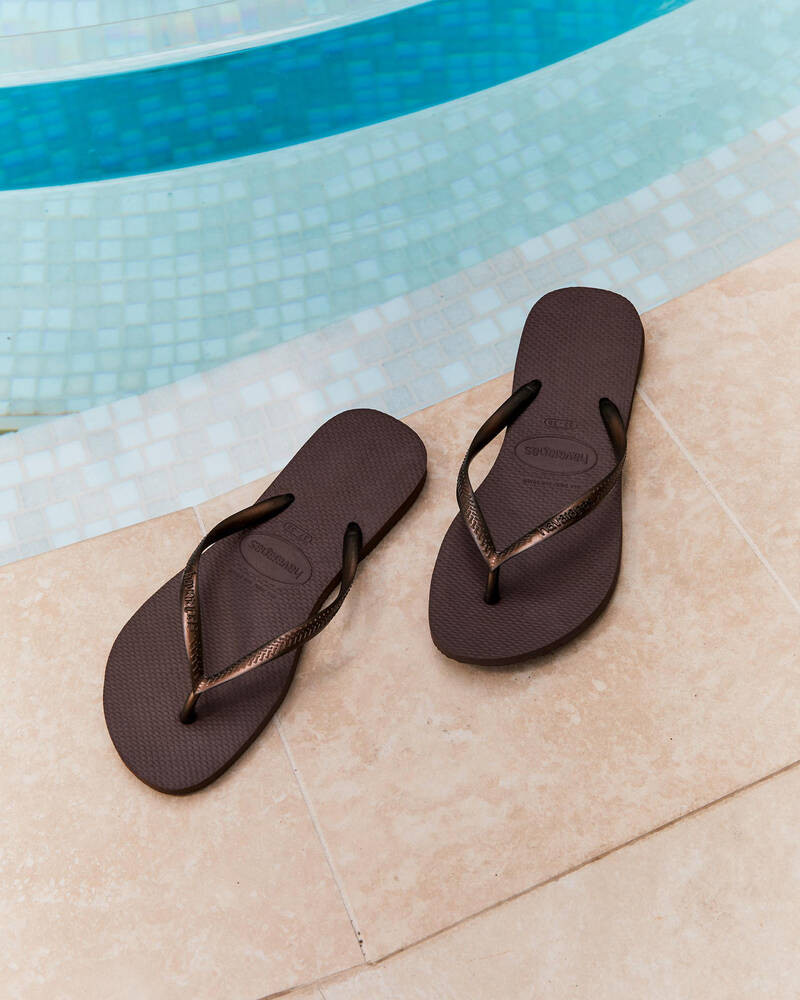 Slim Metallic Thongs | City Beach (US)