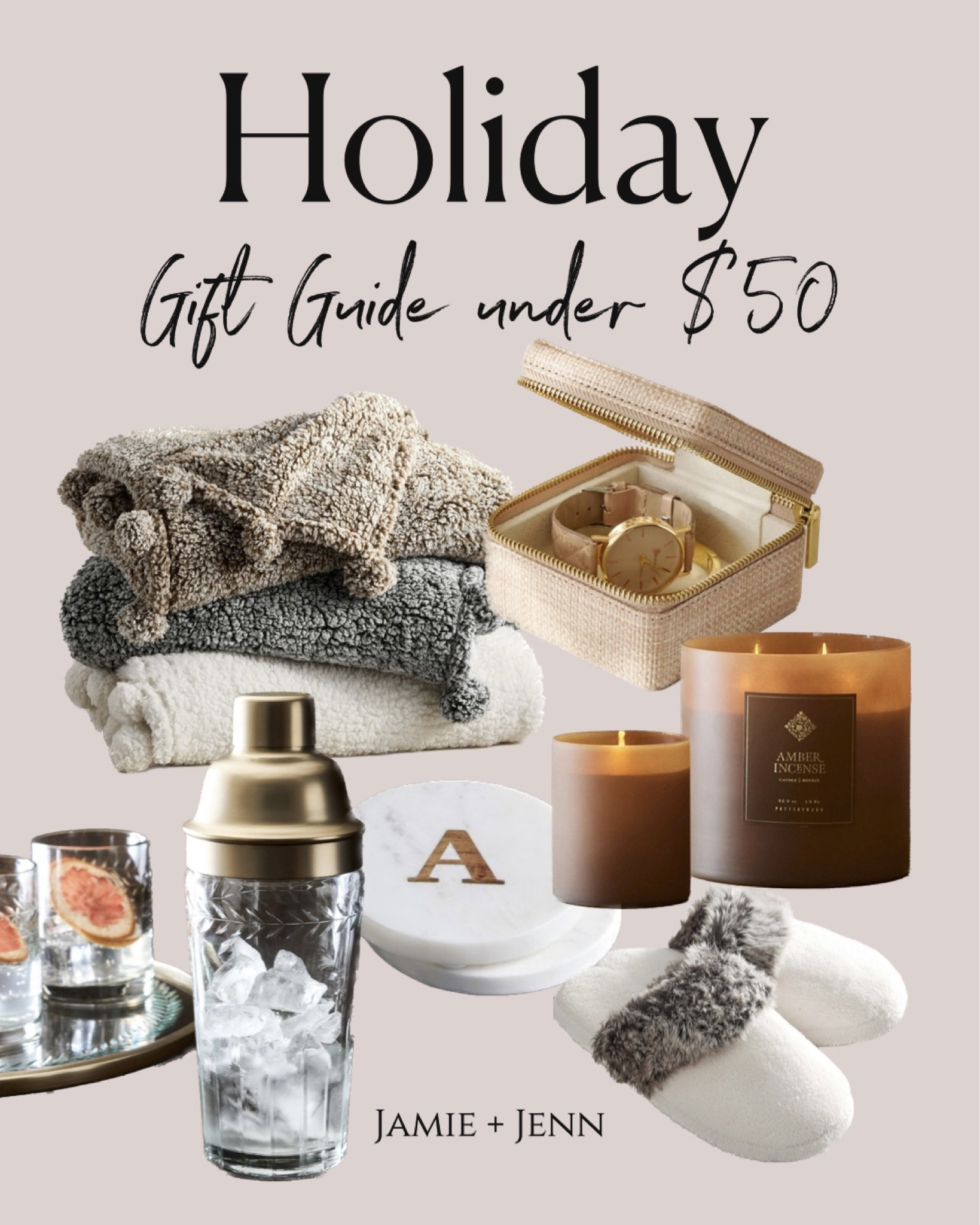 Holiday gift guide under $50 🎁 

#gifts #holiday #style #giving #LTKunder50 

#LTKparties #LTKGiftGuide #LTKHoliday