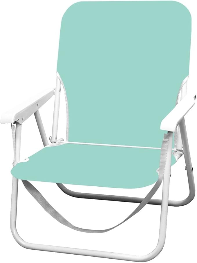 Folding Beach Chair, 1 Position Lightweight and Portable Foldable Outdoor Camping Chair with Carr... | Amazon (US)