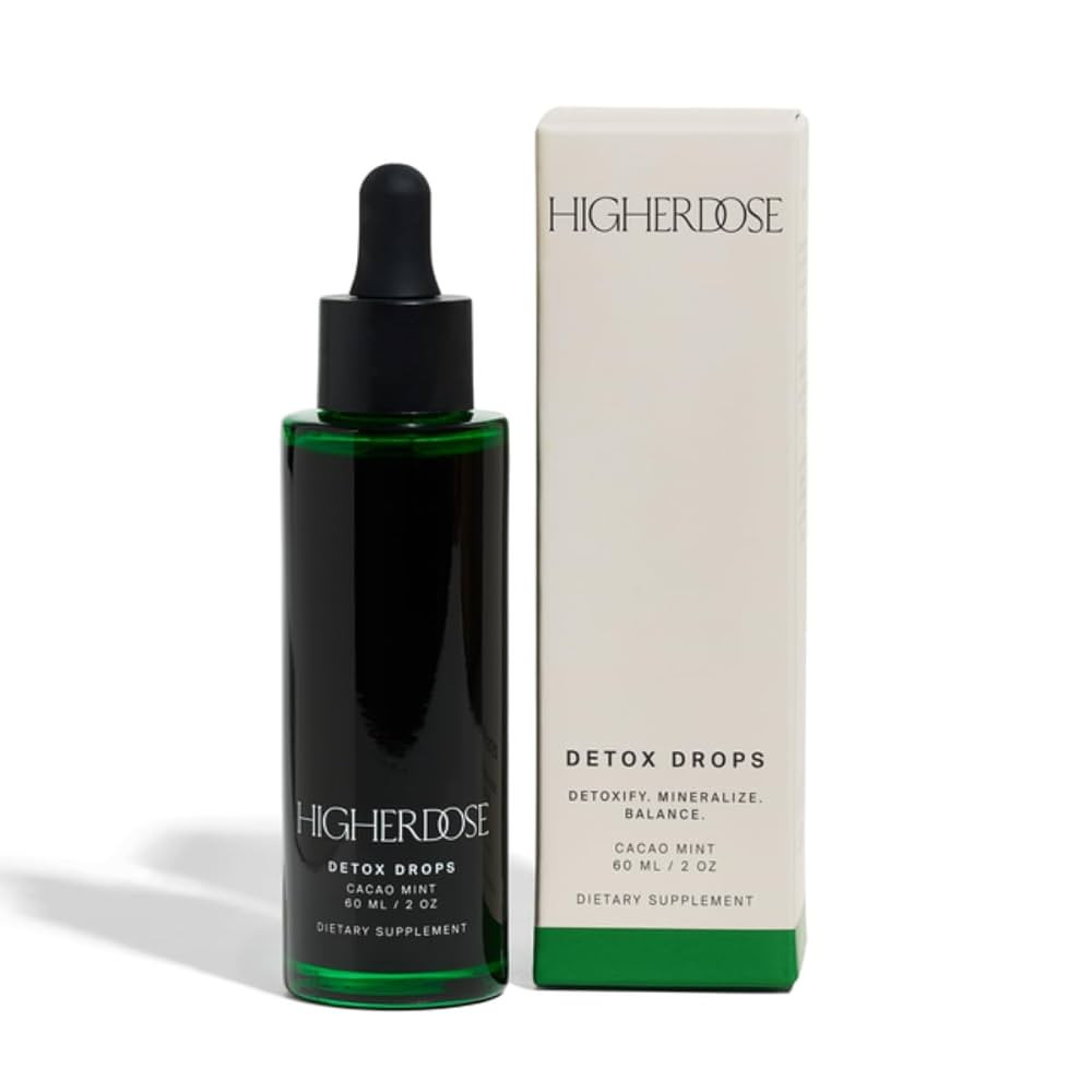HigherDOSE Detox Drops - Liquid Chlorophyll Water Drops to Support Daily Detox & Boost Skin's Nat... | Amazon (US)