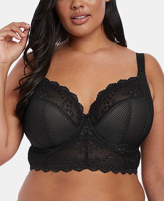 Elomi Full Figure Charley Lace Underwire Longline Bra EL4381, Online Only  & Reviews - All Bras -... | Macys (US)