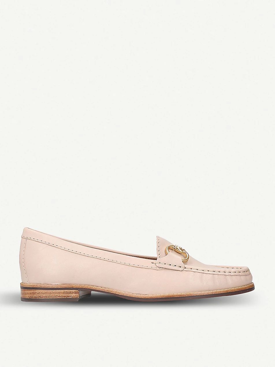 Click leather loafers | Selfridges