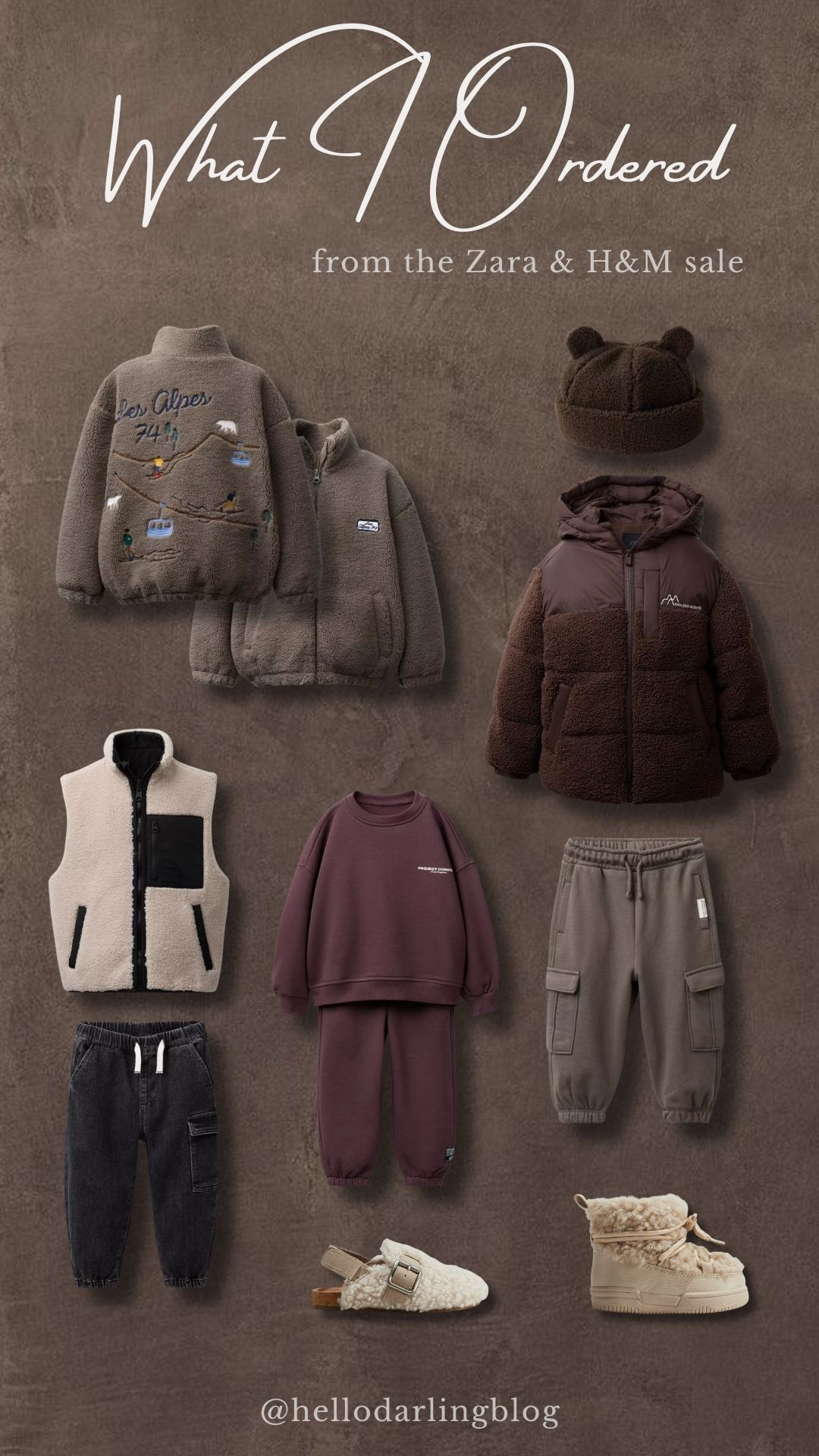 Neutral toddler boy winter finds from the Zara & H&M sale 🤎 I ordered cozy fleece jackets, sherpa vests, matching sweat sets, cargo joggers, and cold-weather shoes perfect for everyday toddler outfits. Loving these earthy tones, soft textures, and easy mix-and-match pieces for winter layering, playtime, errands, and casual outings. These are great basics for a minimalist toddler wardrobe and make getting dressed simple while still feeling elevated and stylish.

#LTKkids #LTKtoddler #toddlerboystyle #toddleroutfits #neutralbaby #neutralmom #boymomstyle #toddlerwinter #wintertoddleroutfits #Zarakids #HMkids #toddlerfashion #kidsfashion #cozykids #toddlerwardrobe #minimaltoddler #modernmom #boymomlife #LTKunder50 

#LTKKids #LTKmomlife #LTKBaby