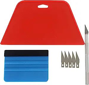 Wallpaper Smoothing Tool Kit for Applying Peel and Stick Wallpaper Vinyl Backsplash Tile | Amazon (US)