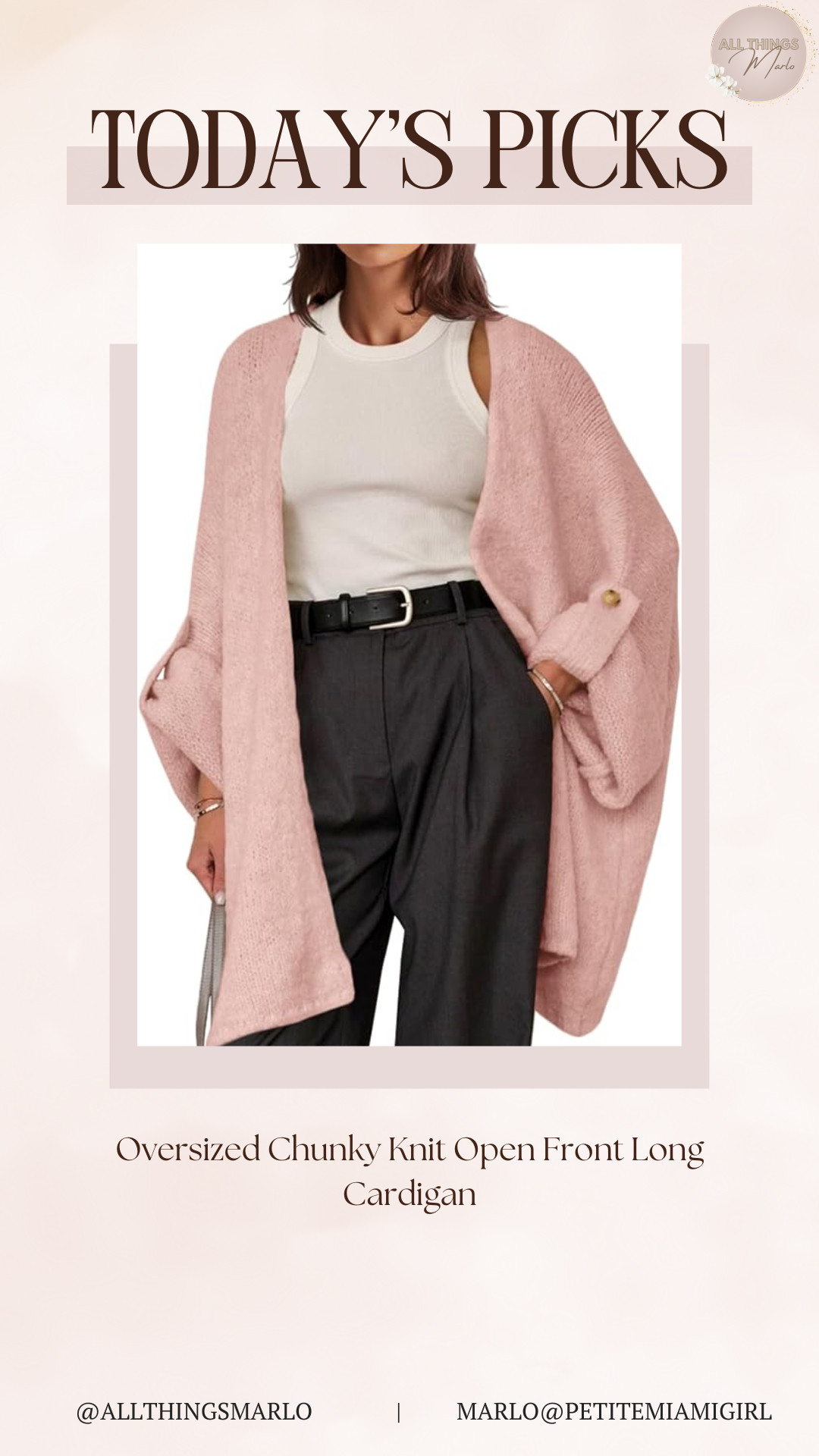 Oversized Chunky Knit Open Front Long Cardigan 

 #LTKSeasonal #LTKPetite #LTKWorkwear