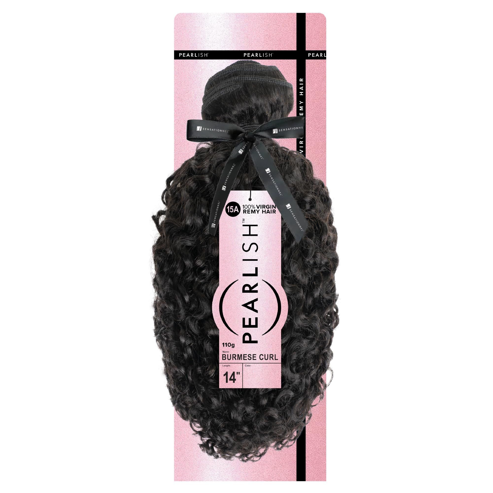 Sensationnel Pearlish bundle human hair - burmese curl deep pearl conditioned 15a soft remy beaut... | Amazon (US)