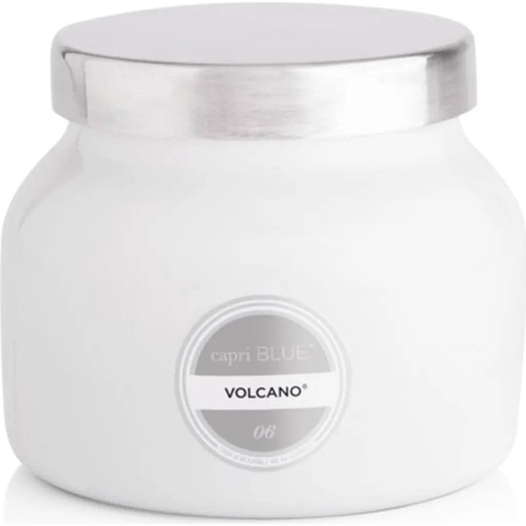 Capri Blue Volcano White Petite Jar Candle at Nordstrom, Size 8 Oz | Nordstrom