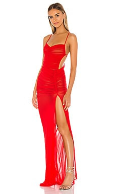 Michael Costello x REVOLVE Follie Gown in Red from Revolve.com | Revolve Clothing (Global)
