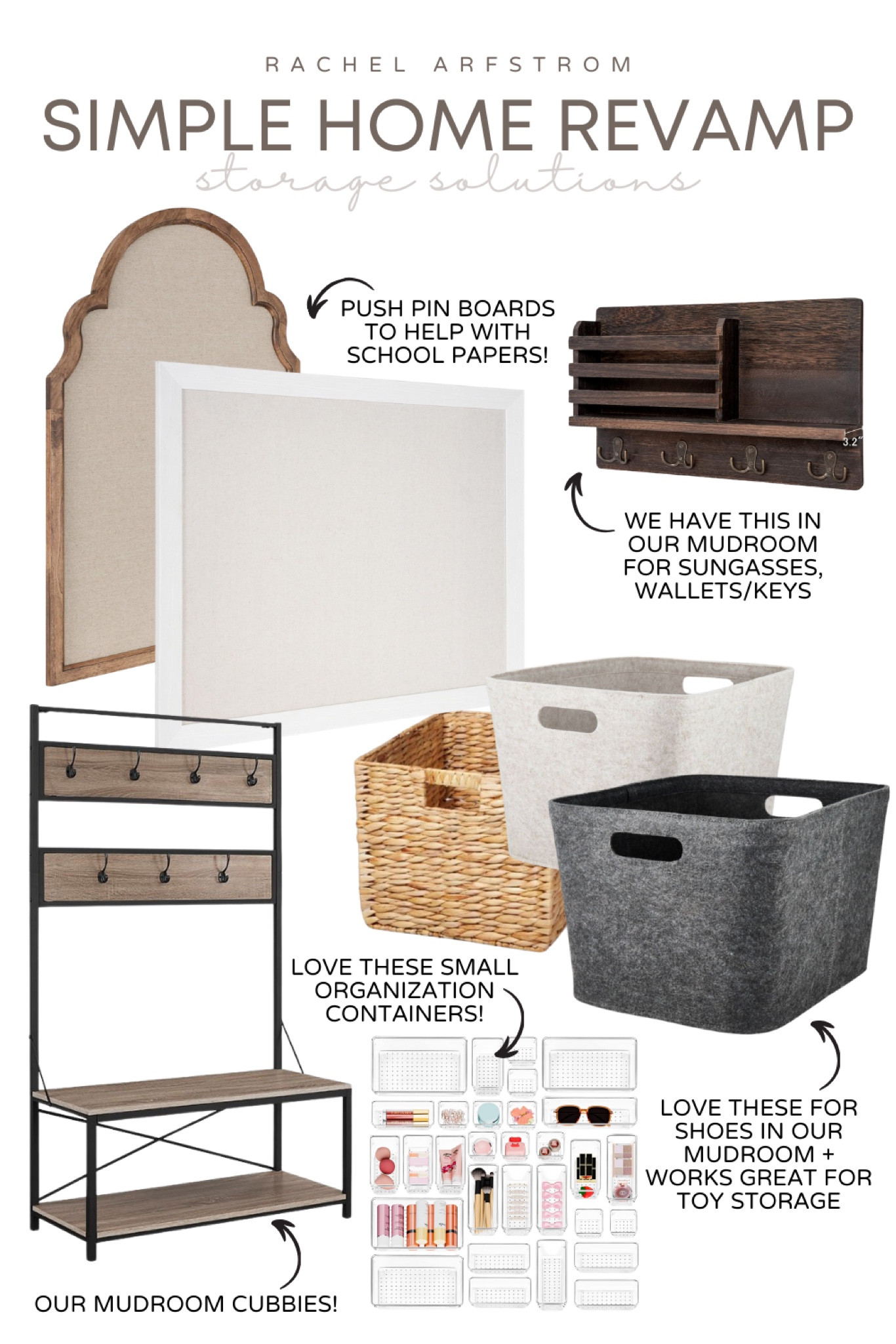Simple storage solutions to help you stay more organized this New Year!

#LTKhome